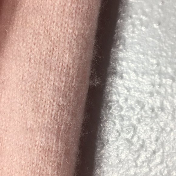 Geneva Blush Pastel Pink Cashmere Sweater *Valentine's Day* Super Soft Cashmere - Picture 10 of 11